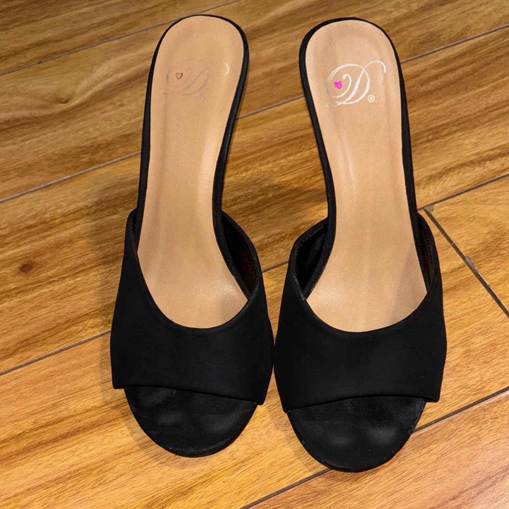 Elegant Black Women's Mules